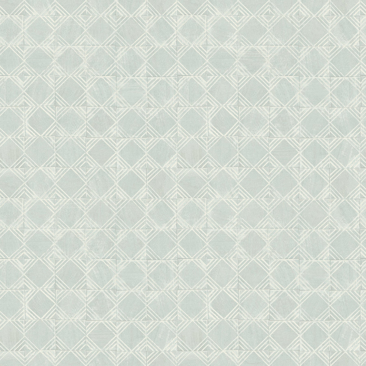 Chesapeake 3125-72308 Button Block Aqua Geometric Wallpaper