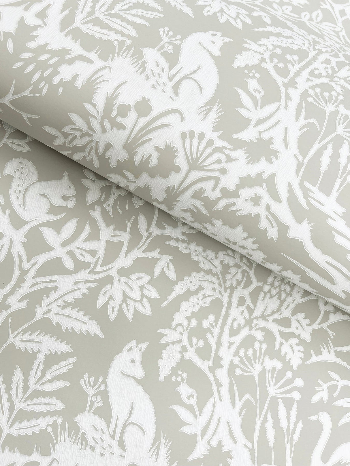 Chesapeake 3125-72325 Alrick Taupe Forest Venture Wallpaper