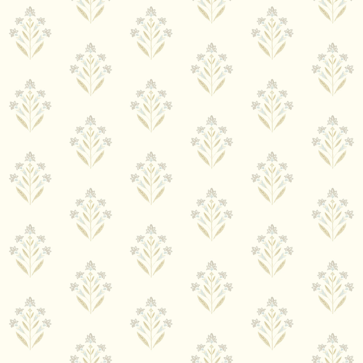 Chesapeake 3125-72348 Kova Yellow Floral Crest Wallpaper