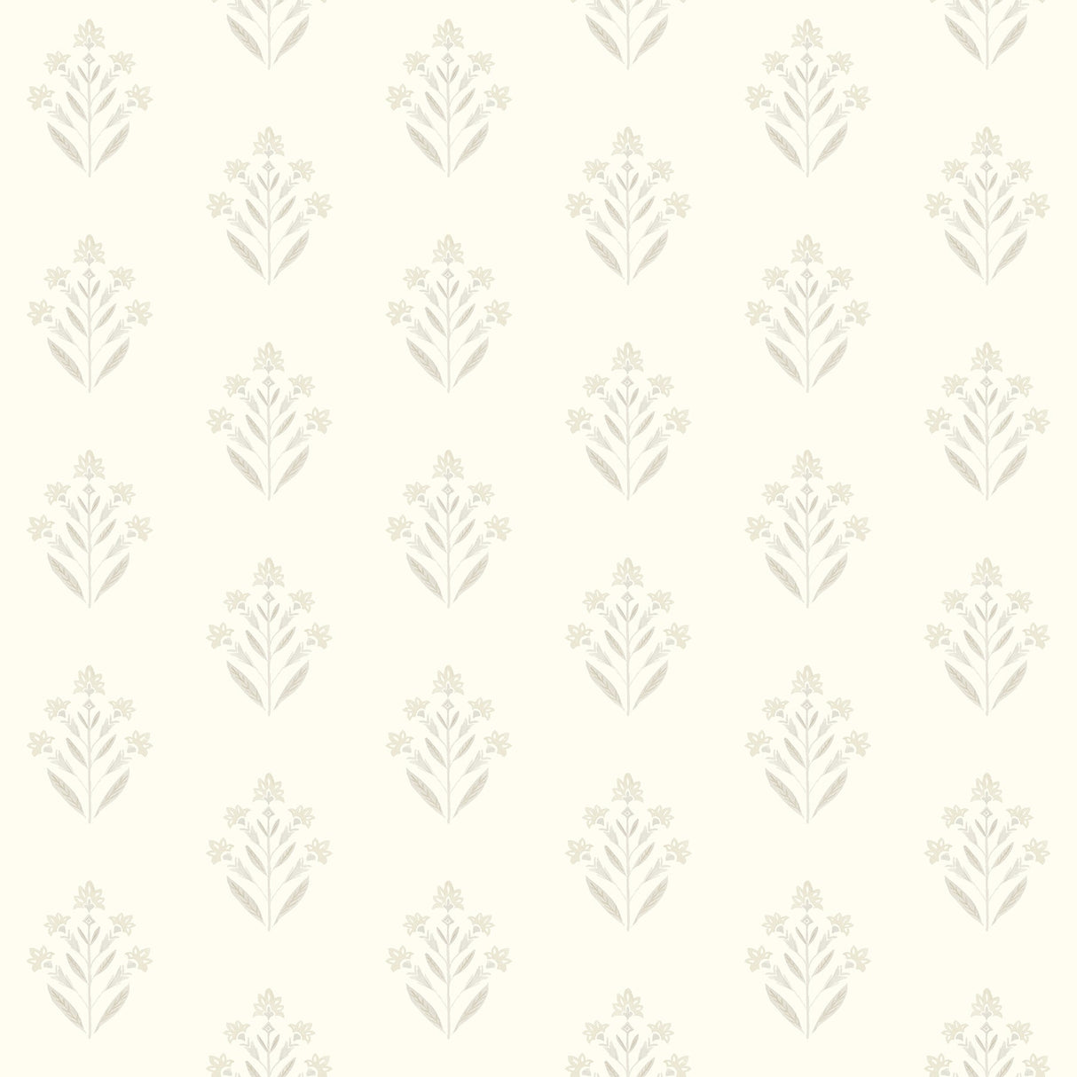 Chesapeake 3125-72349 Kova Dove Floral Crest Wallpaper