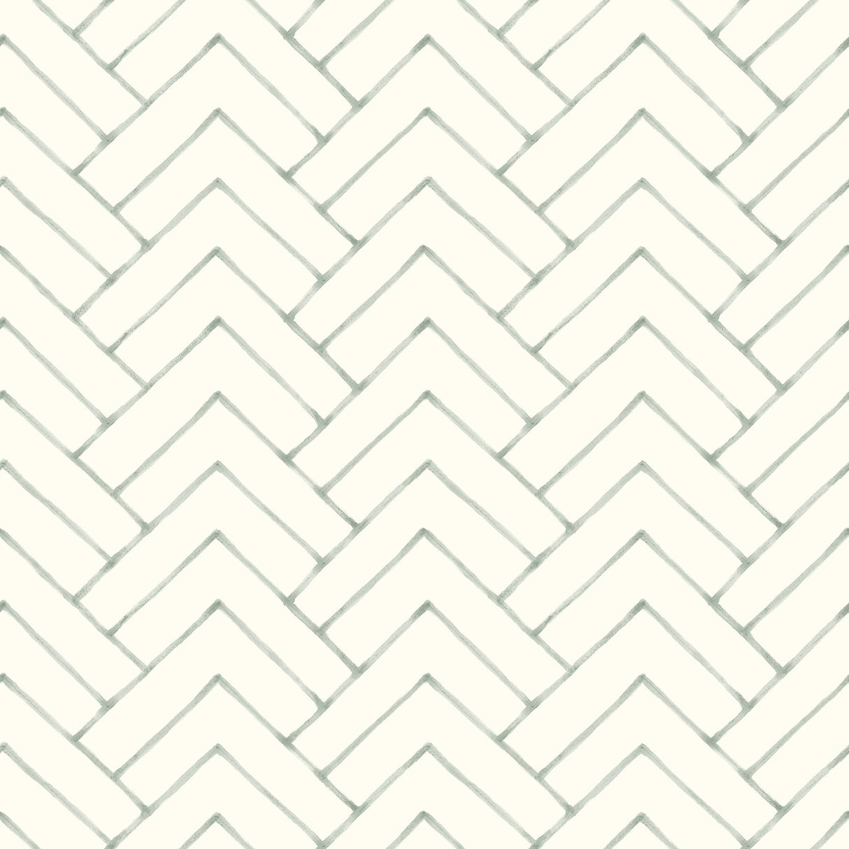 Chesapeake 3125-72362 Oswin Teal Tiered Herringbone Wallpaper