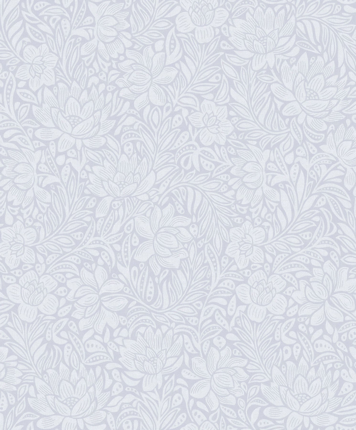 Eijffinger 316026 Zahara Periwinkle Floral Wallpaper