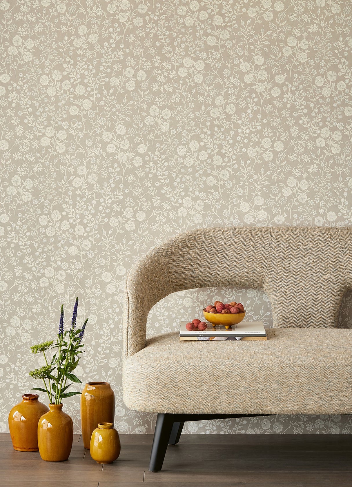 Eijffinger 316041 Liana Taupe Trail Wallpaper