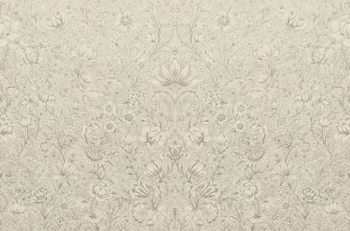 Eijffinger 316086 Cream Rosarium Wall Mural