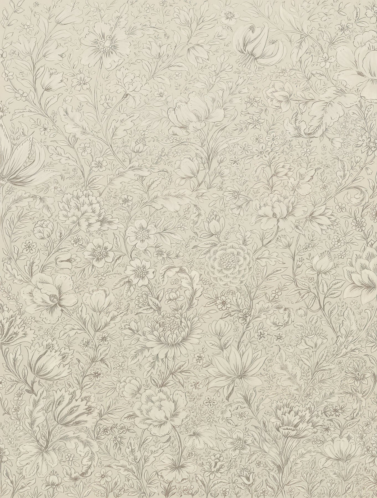 Eijffinger 316087 Cream Rosarium Wall Mural