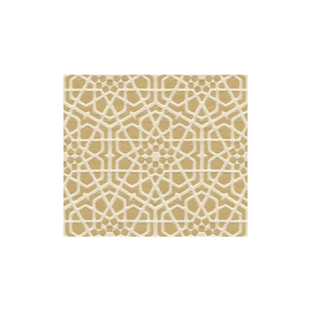 KRAVET DESIGN 31797.14.0 ANDALUSIA CUSTARD Fabric - Eade's Wallpaper