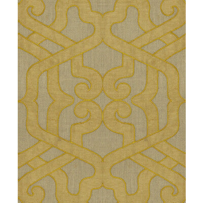 KRAVET COUTURE 32076.14.0 MODERN ELEGANCE SAFFRON Fabric - Eade's Wallpaper