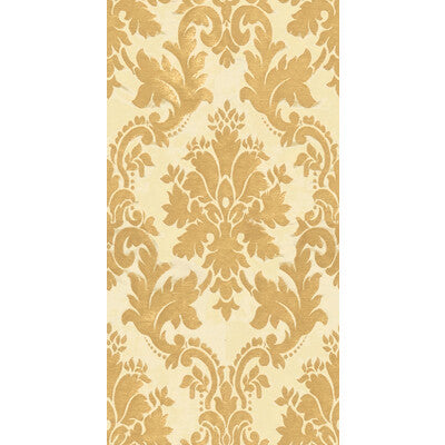 KRAVET COUTURE 32211.416.0 VERSAILLES CHIC WHITE GOLD Fabric - Eade's Wallpaper