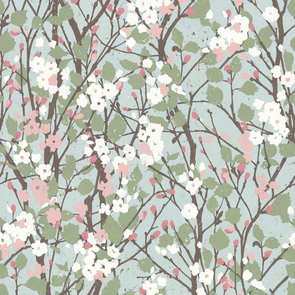 RoomMates RMK11422RL Willow Branch Peel and Stick Wallpaper - Eade's Wallpaper