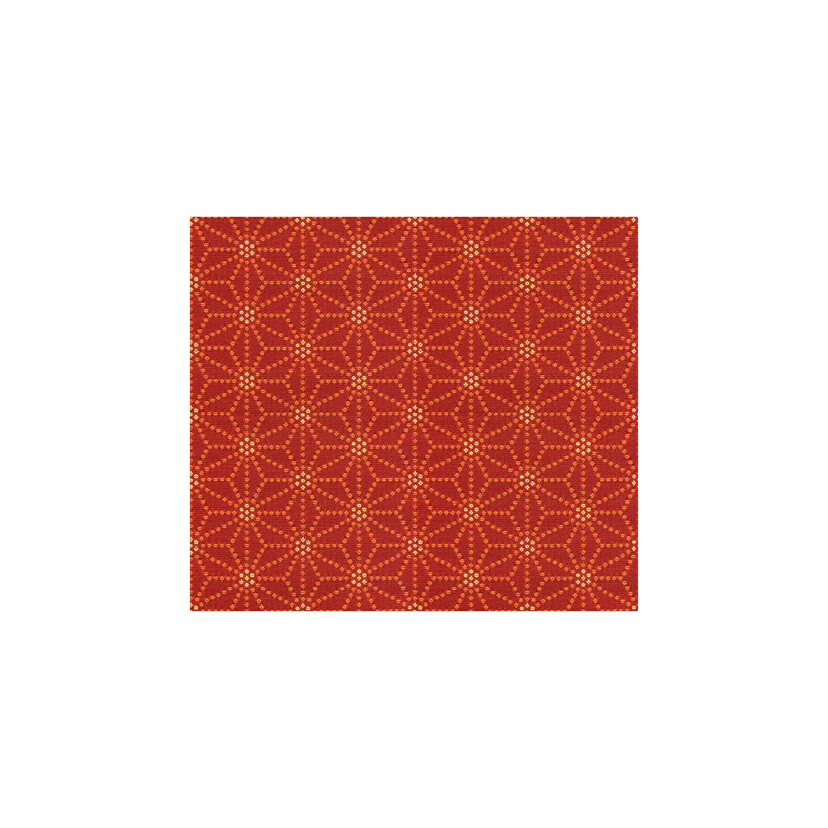 KRAVET CONTRACT 32849.424.0 JAPONICA CHILI Fabric - Eade's Wallpaper