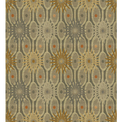 KRAVET CONTRACT 32894.1211.0 BURST OUT TOFFEE Fabric - Eade's Wallpaper