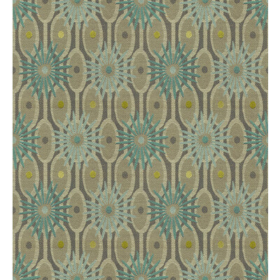 KRAVET CONTRACT 32894.511.0 BURST OUT CAPRI Fabric - Eade's Wallpaper