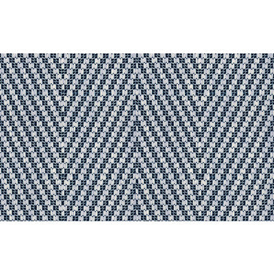 KRAVET DESIGN 33495.50.0 KALI CHEVRON INDIGO Fabric - Eade's Wallpaper