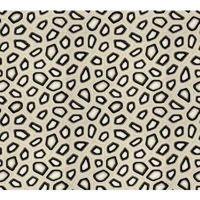 KRAVET COUTURE 33561.81.0 CHIC TORTOISE ANTHRACITE Fabric - Eade's Wallpaper