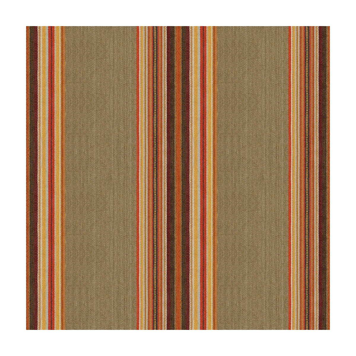 KRAVET DESIGN 33808.416.0 GABAN STRIPE YAM Fabric - Eade's Wallpaper