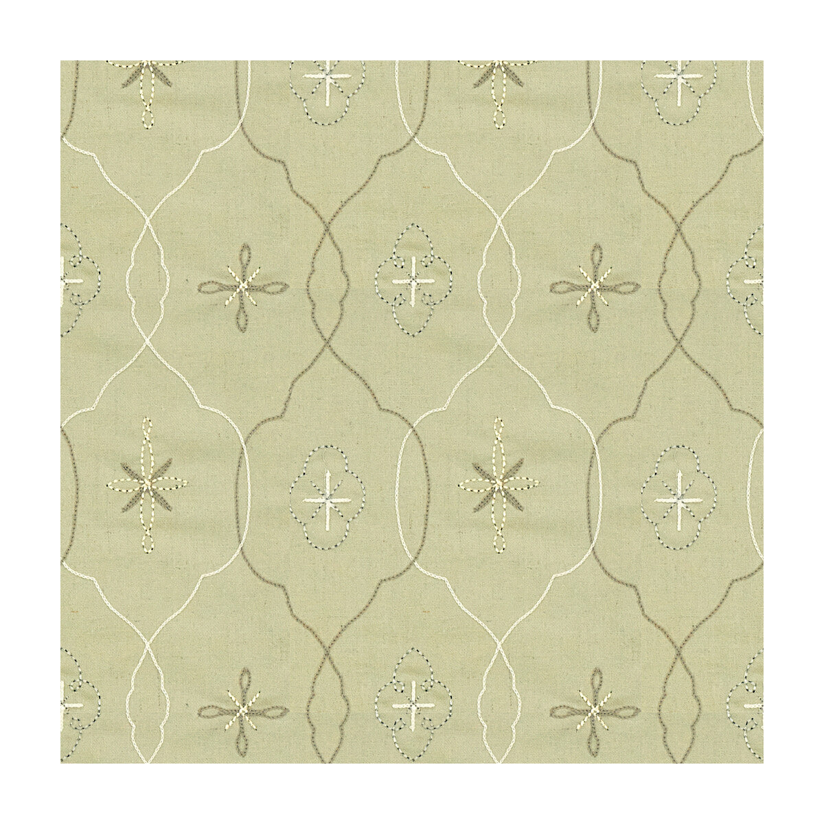 KRAVET COUTURE 33944.130.0 DIRNDL SILVER SAGE Fabric - Eade's Wallpaper