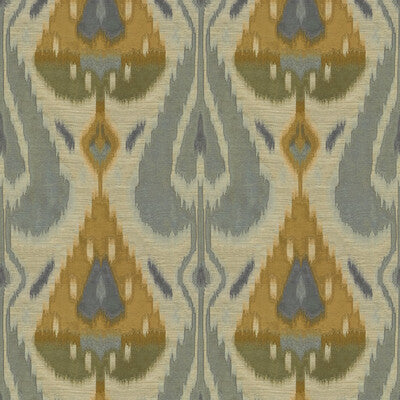 KRAVET COUTURE 33970.5.0 IKAT CHIC QUARRY Fabric - Eade's Wallpaper