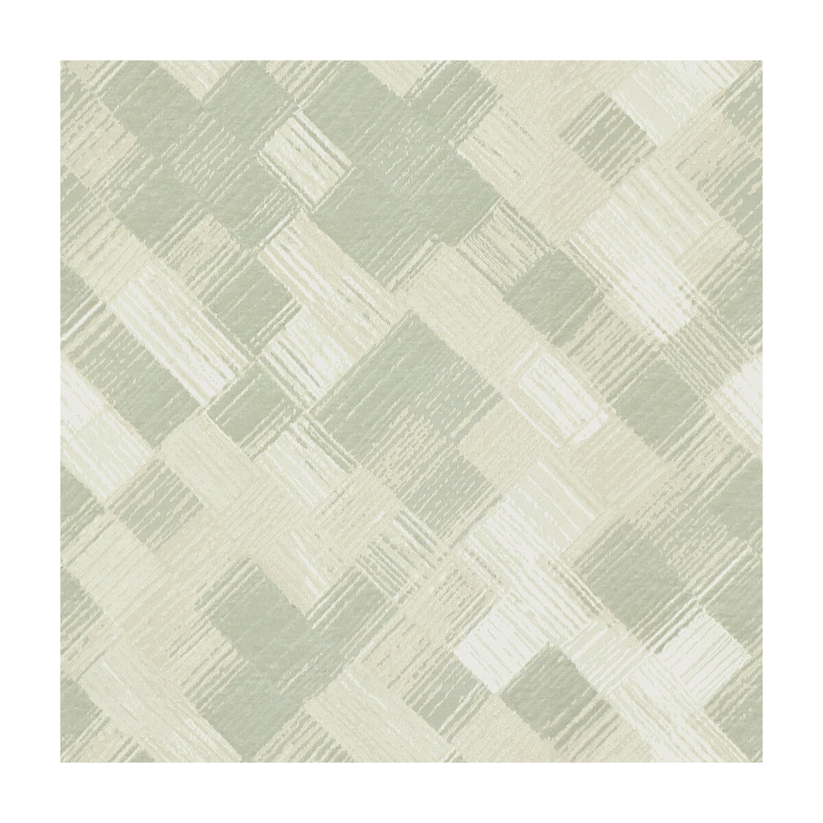 KRAVET COUTURE 33998.1611.0 CHECK IN SILVER BLUE Fabric - Eade's Wallpaper