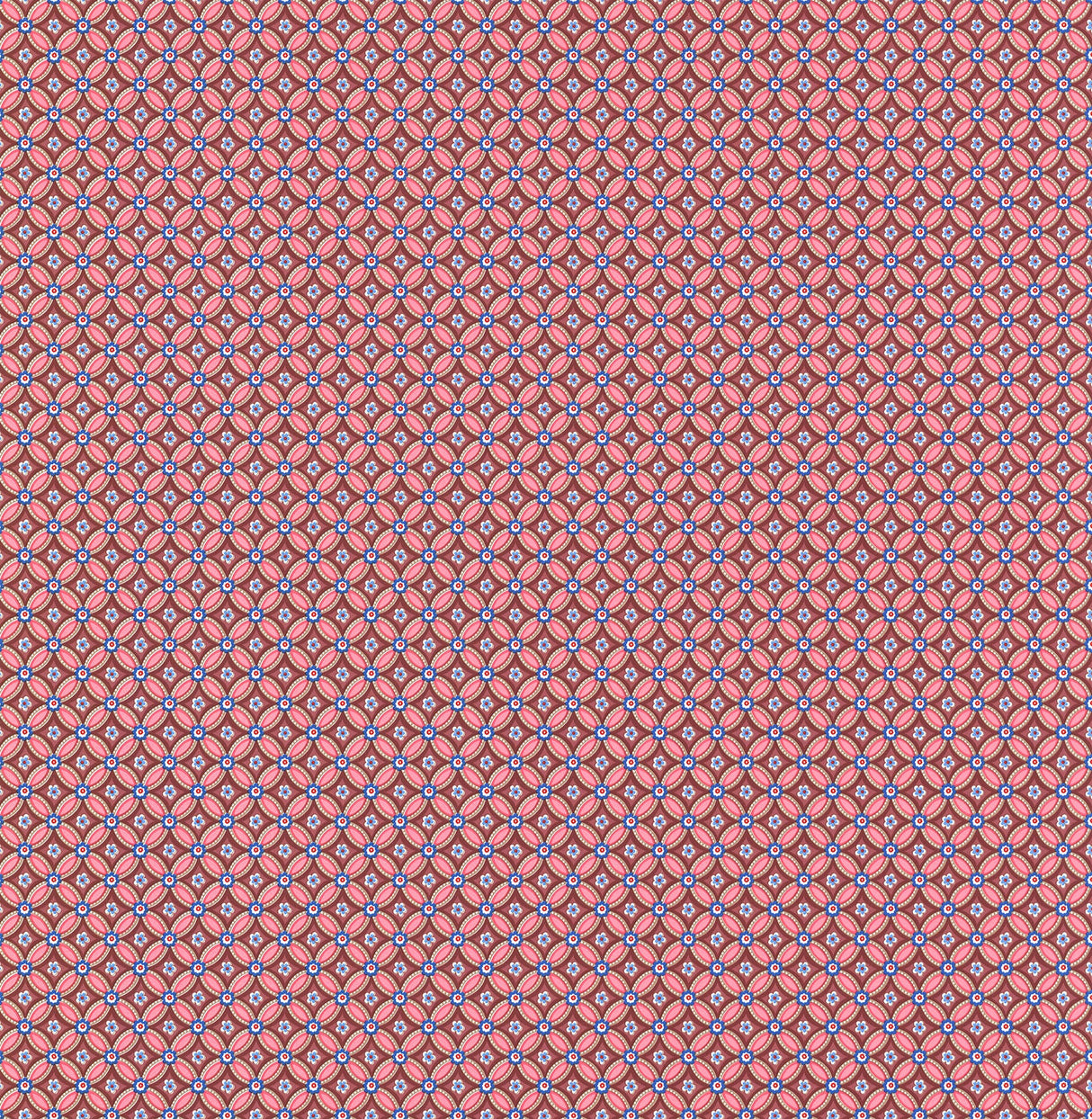 Eijffinger 341023 Eebe Burgundy Floral Geometric Wallpaper