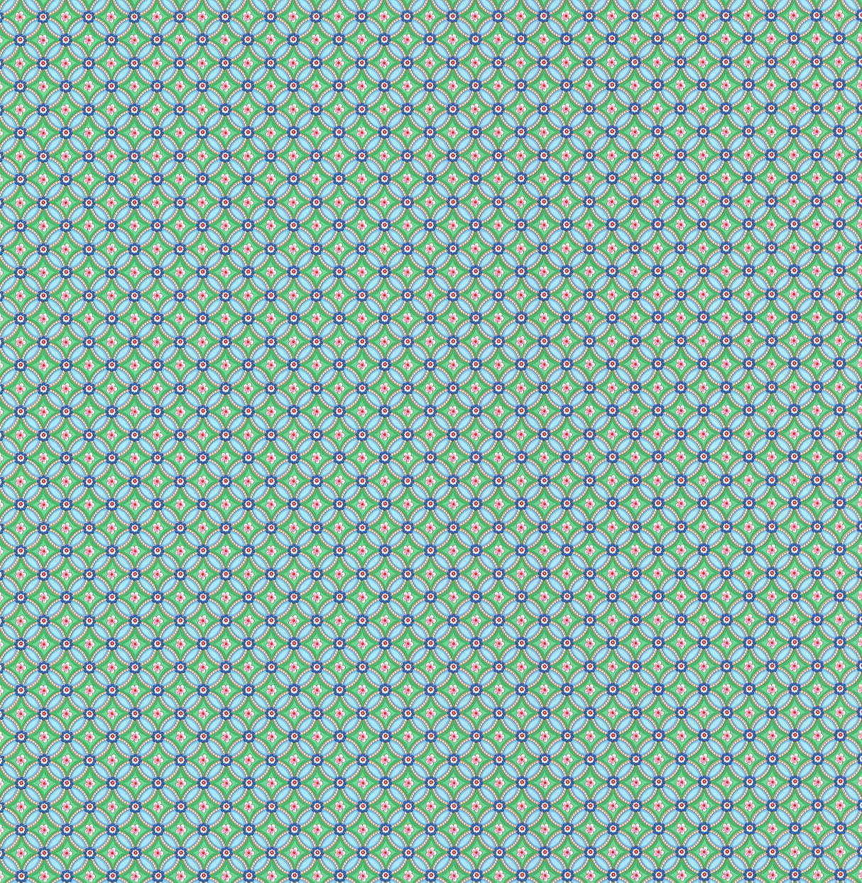 Eijffinger 341026 Eebe Green Floral Geometric Wallpaper