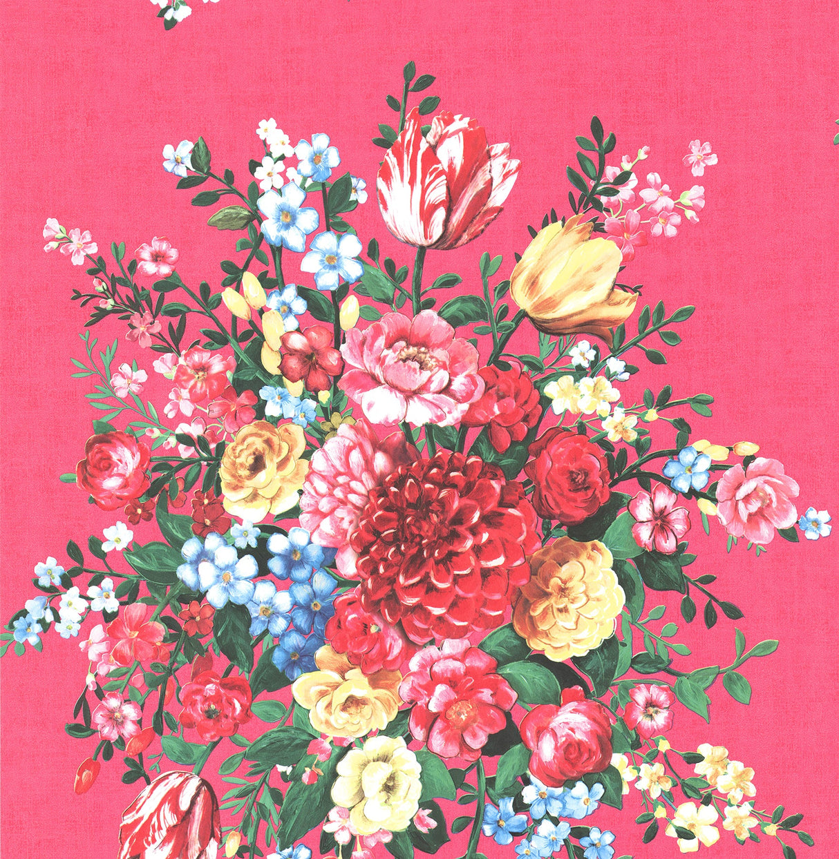 Eijffinger 341041 Ayaanle Pink Dutch Painters Floral Wallpaper