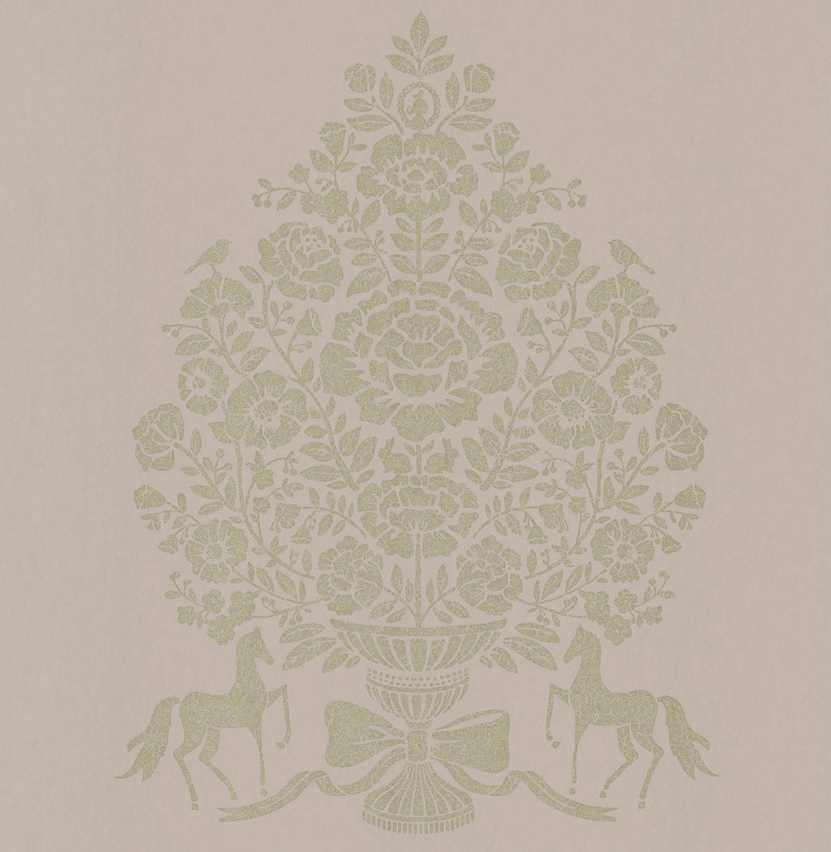 Eijffinger 341054 Till Light Grey President Damask Wallpaper