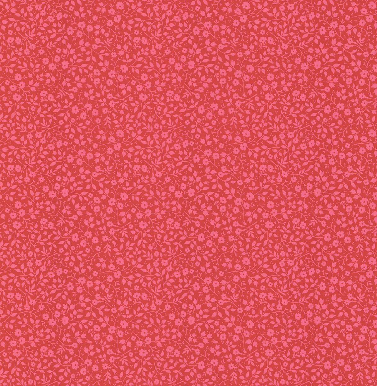 Eijffinger 341067 Gretel Red Floral Meadow Wallpaper