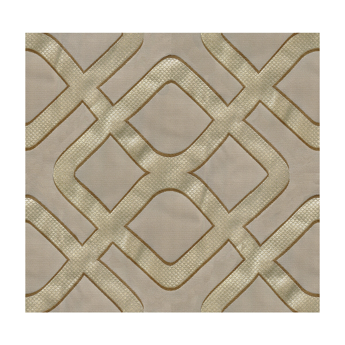 KRAVET DESIGN 34140.16.0 KAMARI TAUPE Fabric - Eade's Wallpaper