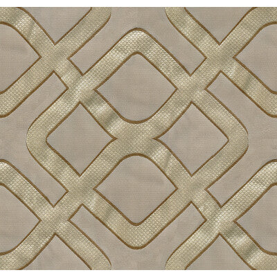 KRAVET DESIGN 34140.16.0 KAMARI TAUPE Fabric - Eade's Wallpaper