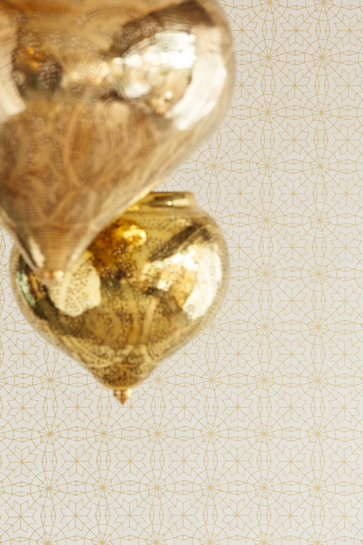 Eijffinger 341770 Marqueterie Gold Mosaic Geometric Wallpaper