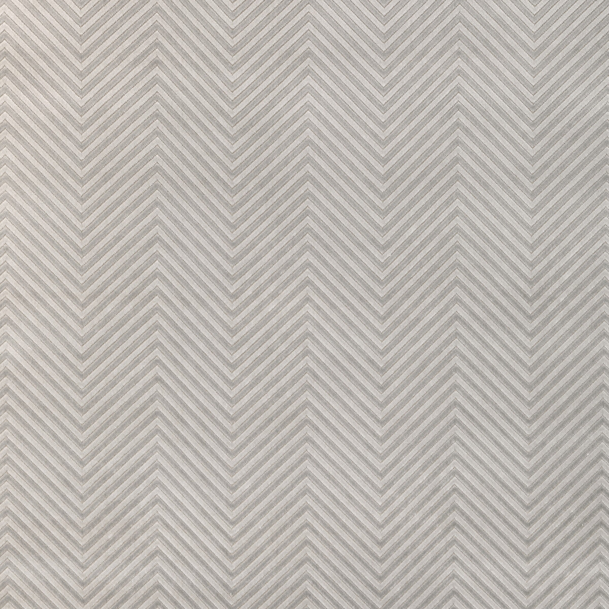 KRAVET BASICS 34272.11.0 ZIGANDZAG SILVER Fabric - Eade's Wallpaper