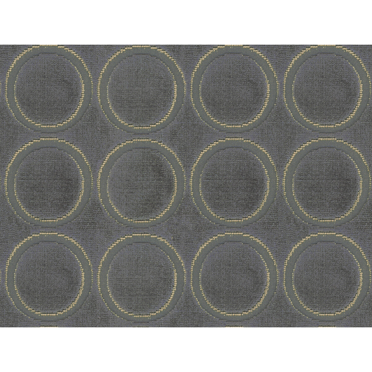 KRAVET COUTURE 34465.21.0 ELLIPSIS STEEL Fabric - Eade's Wallpaper