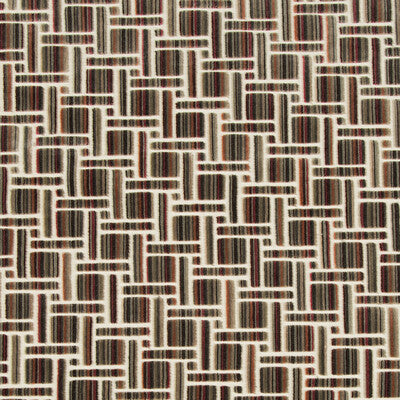 KRAVET COUTURE 34792.1711.0 INSIDE TRACKS ROUGE Fabric - Eade's Wallpaper