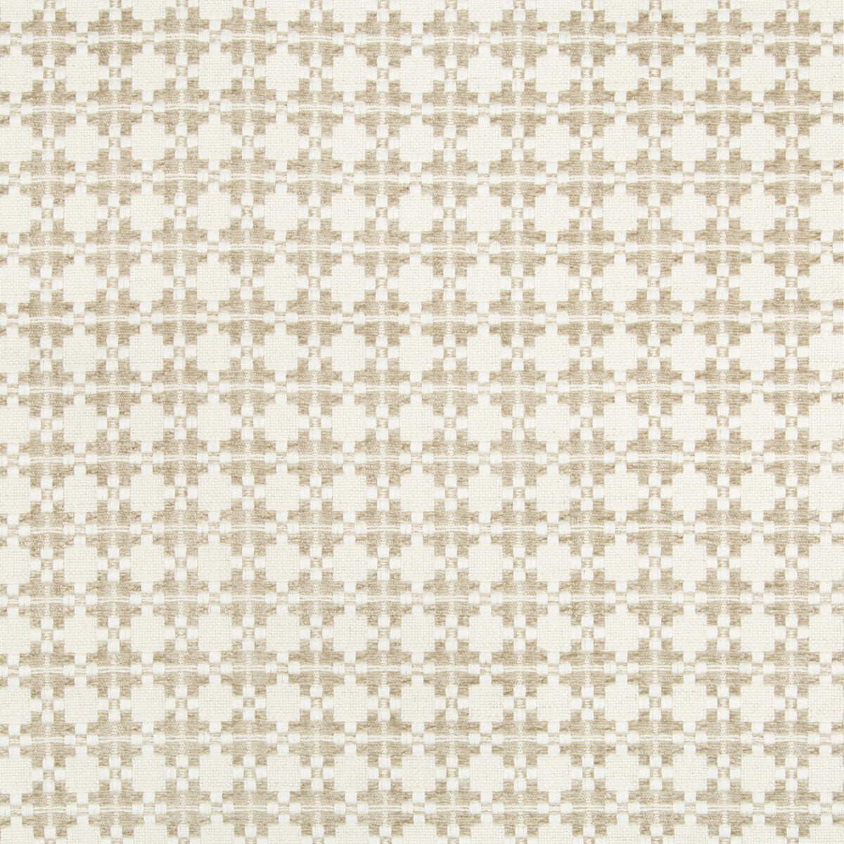 KRAVET COUTURE 34962.16.0 BACK IN STYLE TAUPE Fabric - Eade's Wallpaper