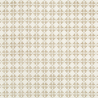 KRAVET COUTURE 34962.16.0 BACK IN STYLE TAUPE Fabric - Eade's Wallpaper