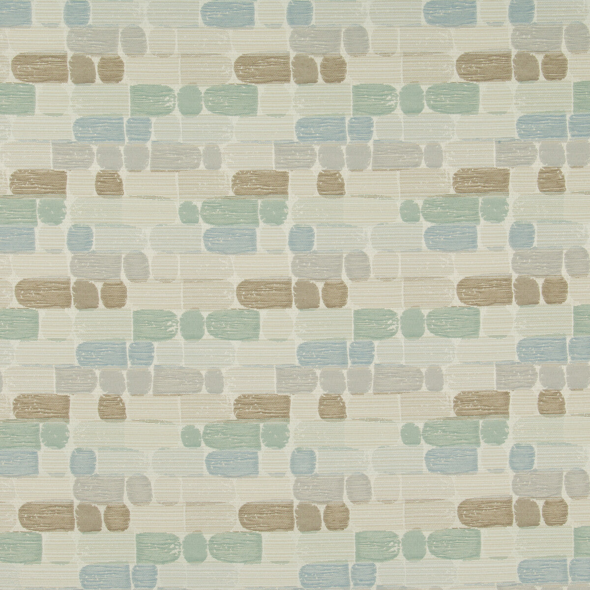 KRAVET CONTRACT 35088.1516.0 FINGERPAINT MINERAL Fabric - Eade's Wallpaper
