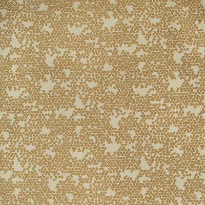 KRAVET CONTRACT 35091.4.0 DANCING LEAVES GOLD Fabric - Eade's Wallpaper