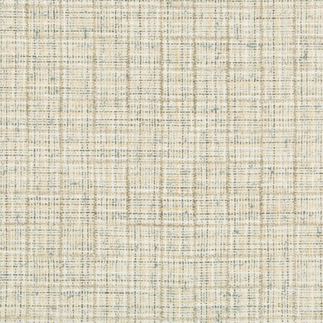 KRAVET COUTURE 35188.1611.0 WENTHWORTH CHECK ALABASTER Fabric - Eade's Wallpaper
