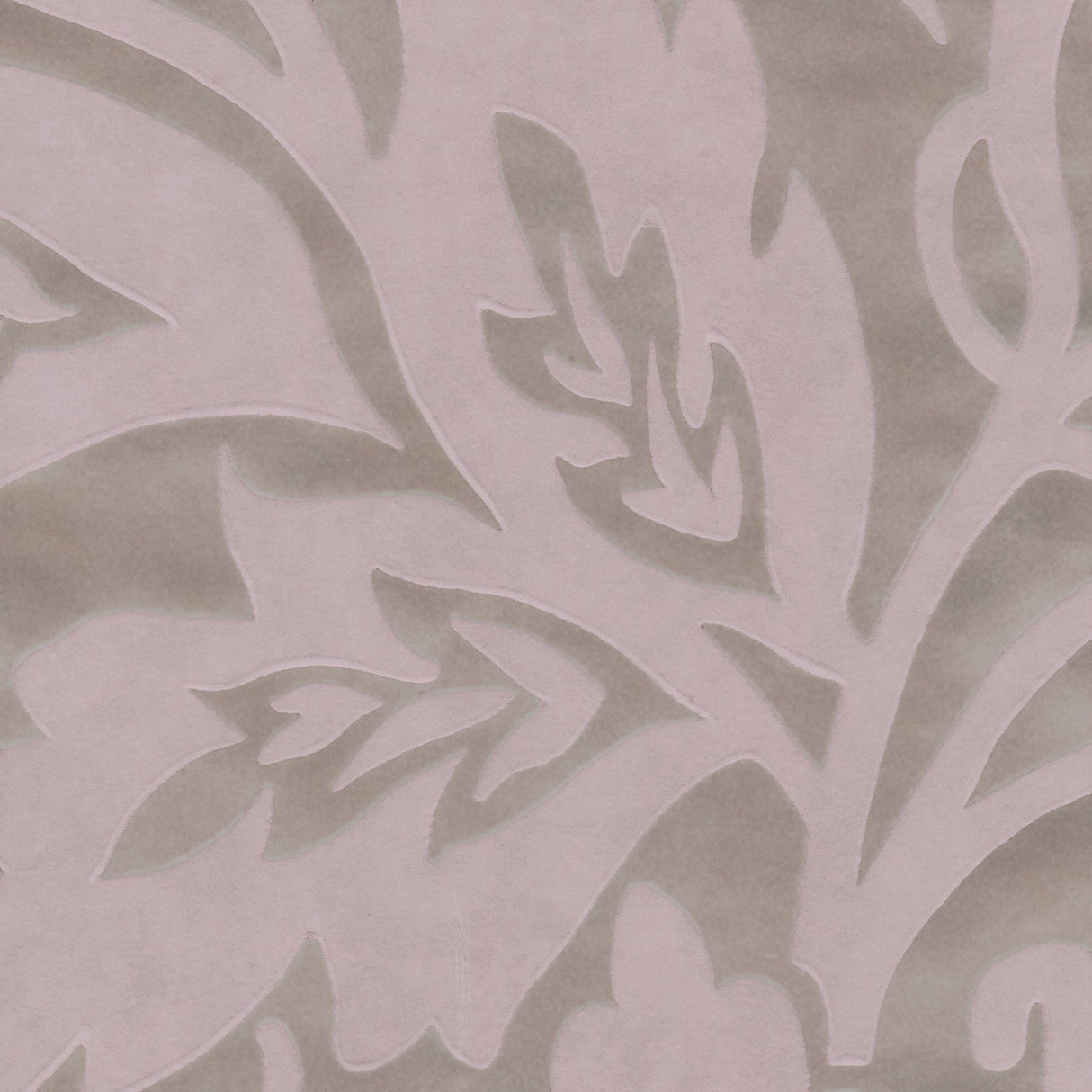 Eijffinger 352011 Velma Pink Flocked Paisley Wallpaper