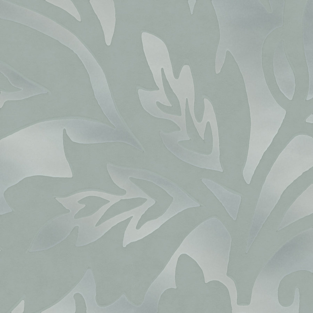 Eijffinger 352012 Velma Mint Flocked Paisley Wallpaper