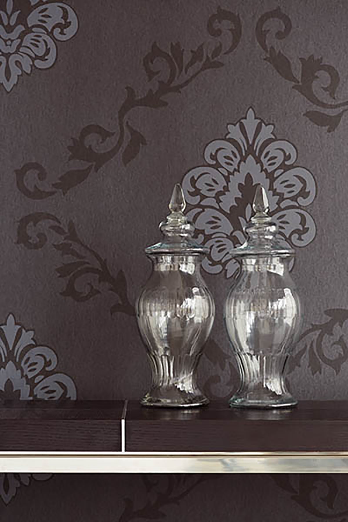 Eijffinger 353000 Acharnes Black Damasks