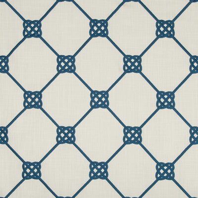 KRAVET BASICS 35540.5.0 KNOTBRIDGE MARINE Fabric - Eade's Wallpaper