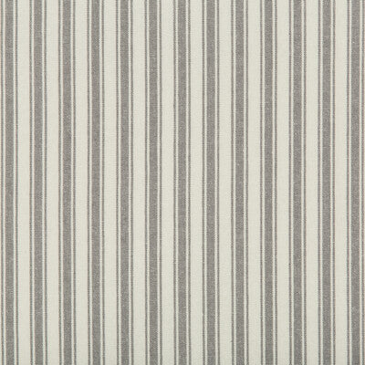 KRAVET BASICS 35542.11.0 SEASTRIPE GRAPHITE Fabric - Eade's Wallpaper