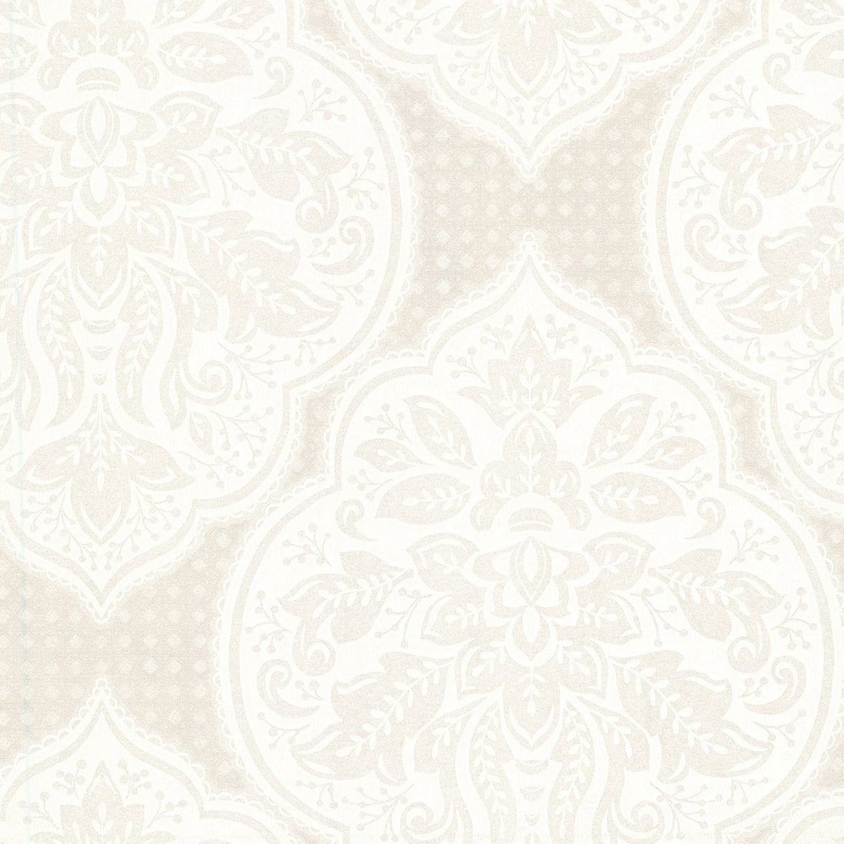 Eiffinger 356030 Aurelia Champagne Damask Wallpaper