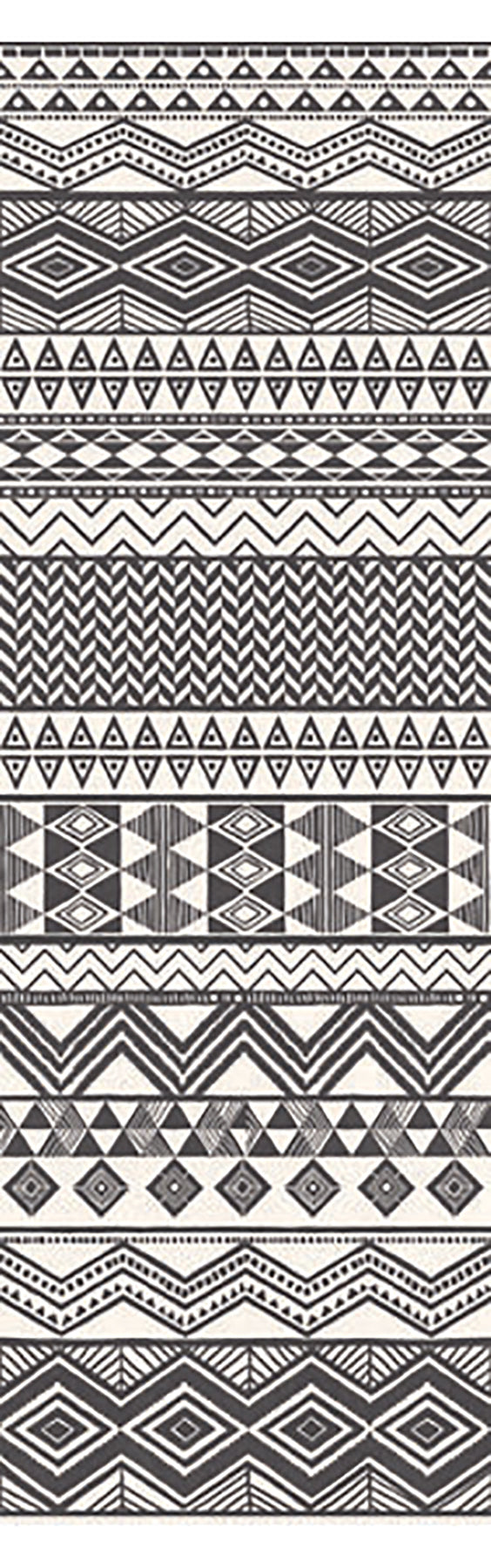 Eiffinger 356206 Aztec Stripe Cream Geometric Wall Mural