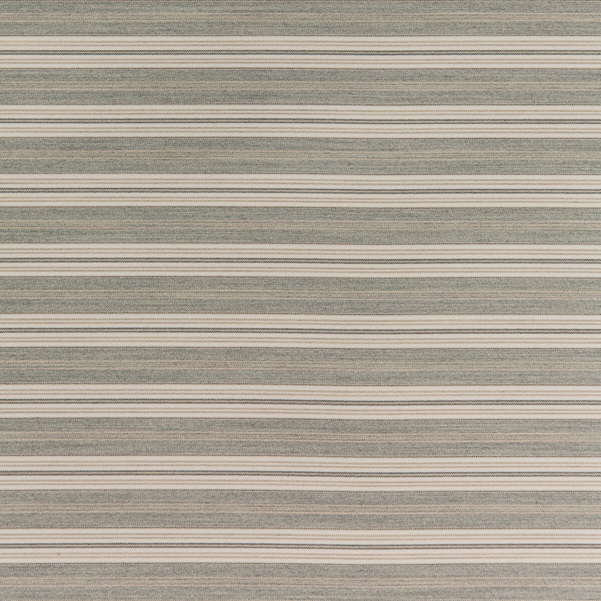 KRAVET DESIGN 35827.11.0 HULL STRIPE STONE Fabric - Eade's Wallpaper