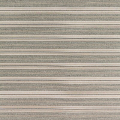 KRAVET DESIGN 35827.11.0 HULL STRIPE STONE Fabric - Eade's Wallpaper