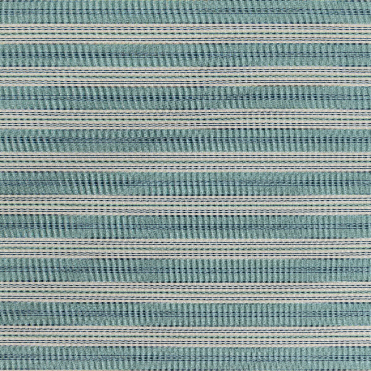 KRAVET DESIGN 35827.13.0 HULL STRIPE LAGOON Fabric - Eade's Wallpaper