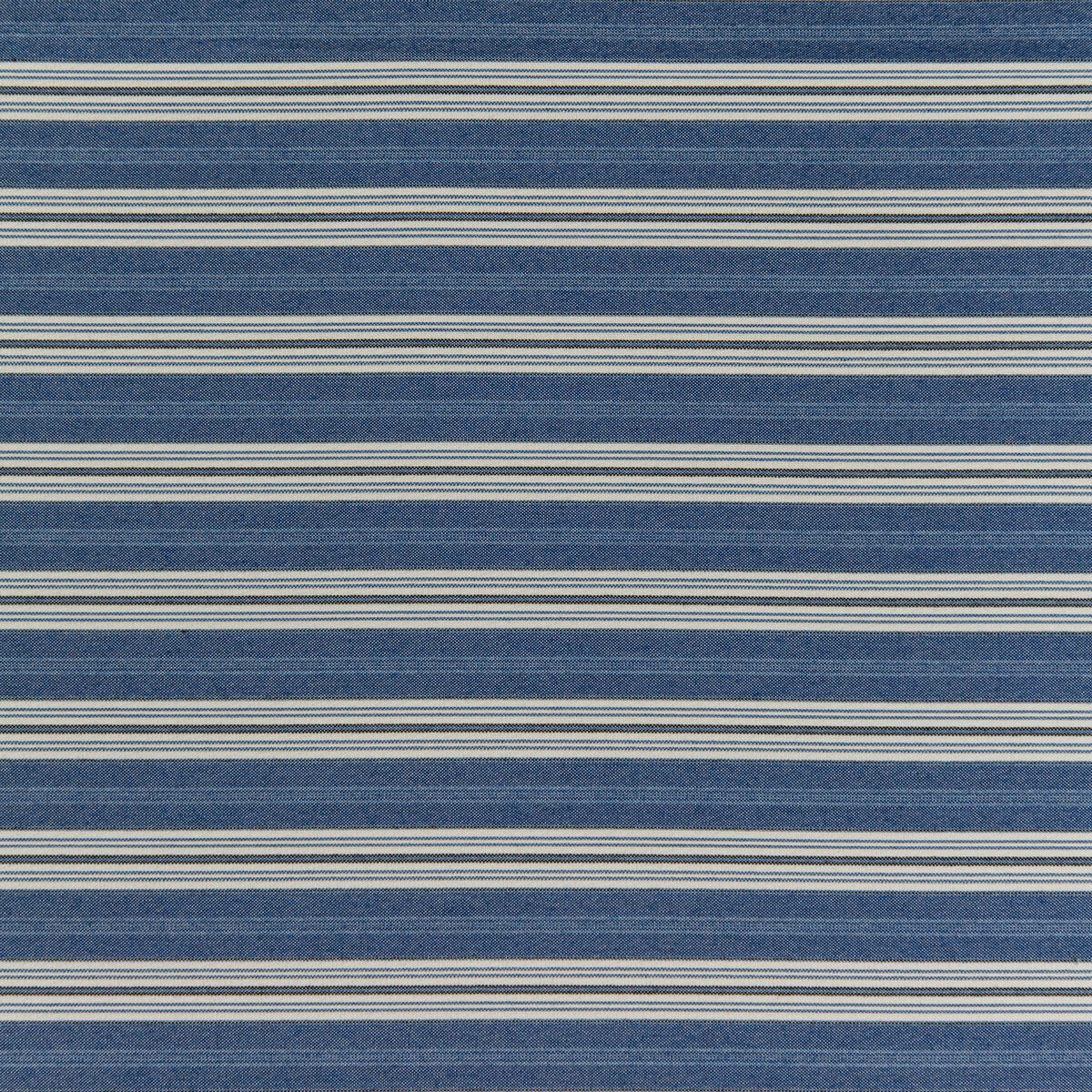 KRAVET DESIGN 35827.50.0 HULL STRIPE MARINE Fabric - Eade's Wallpaper