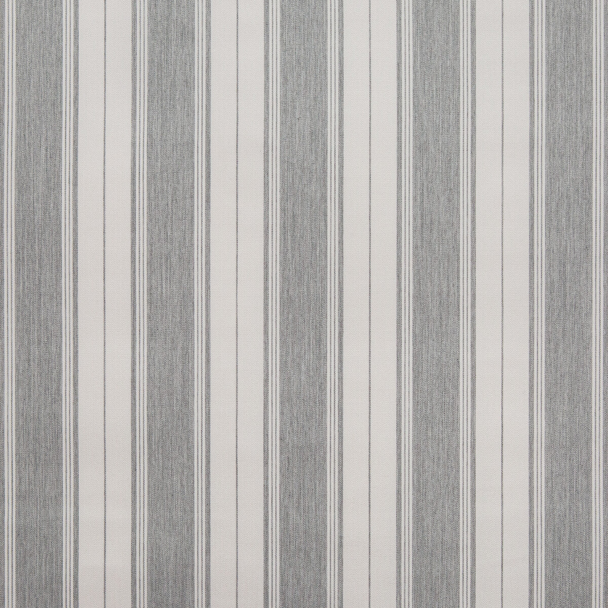 KRAVET DESIGN 35828.11.0 UMA STRIPE PEBBLE Fabric - Eade's Wallpaper